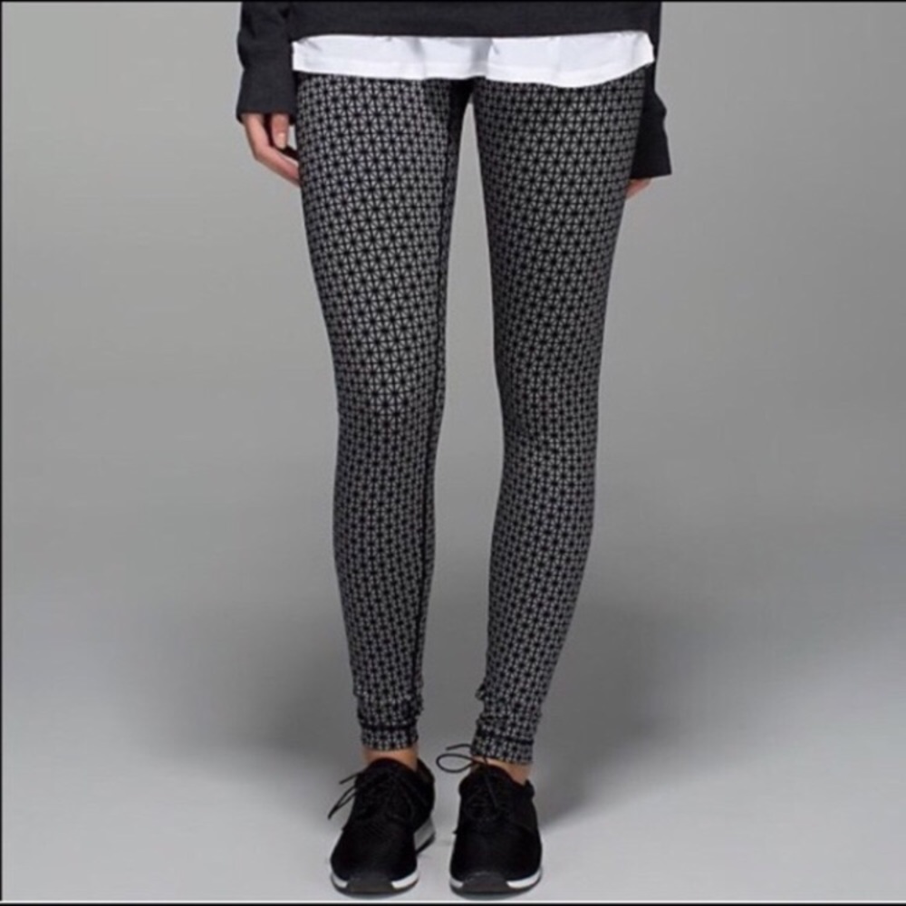 Lululemon Wunder Under Tri Geo Pants